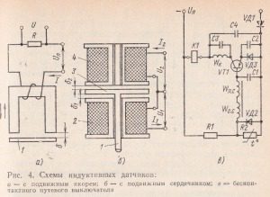 схемы индуктивных датчиков