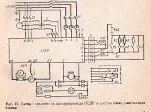 схема подключения электропривода